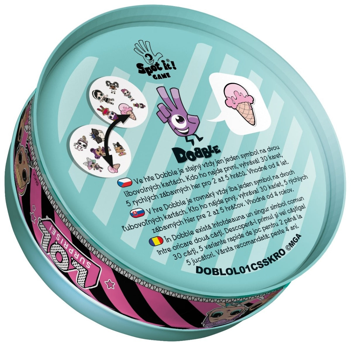 JOC DOBBLE LOL - ASMODEE GROUP (DOBLOL01CSSKRO) - Libelula Vesela - Jucarii