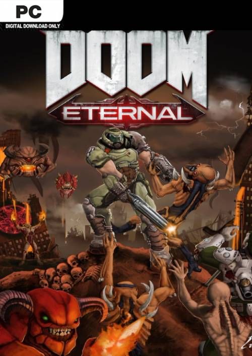 DOOM ETERNAL - STEAM - MULTILANGUAGE - WORLDWIDE - PC - Libelula Vesela - Jocuri video