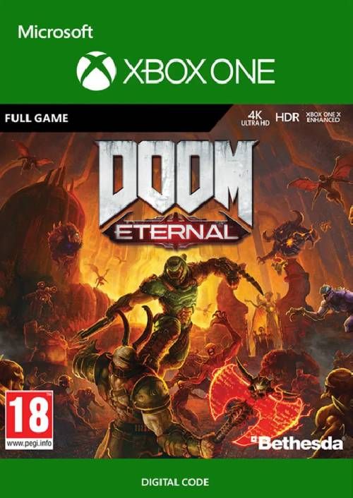 DOOM ETERNAL (XBOX ONE) - XBOX LIVE - MULTILANGUAGE - EU - XBOX - Libelula Vesela - Jocuri video