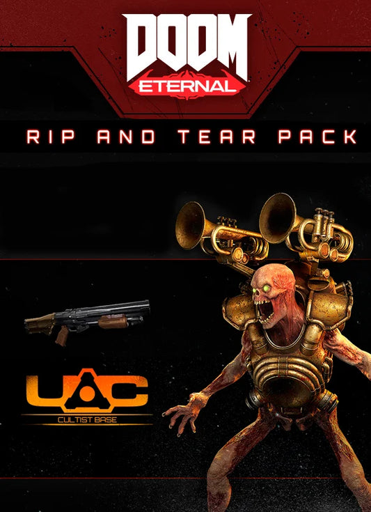 DOOM ETERNAL - THE RIP AND TEAR PACK (DLC) - STEAM - PC - WORLDWIDE - MULTILANGUAGE