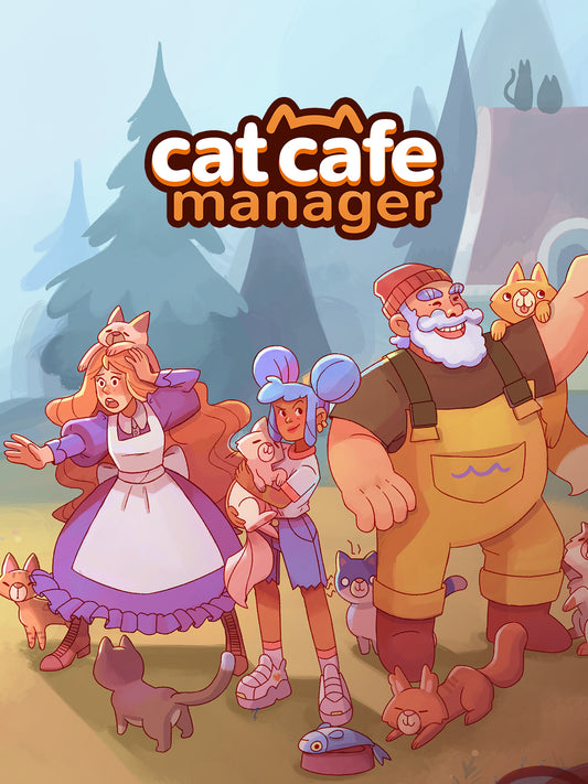 CAT CAFE MANAGER - PC - STEAM - MULTILANGUAGE - WORLDWIDE - Libelula Vesela - Jocuri video