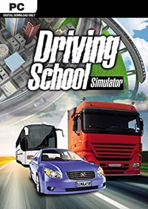 DRIVING SCHOOL SIMULATOR - PC - STEAM - MULTILANGUAGE - WORLDWIDE - Libelula Vesela - Jocuri video
