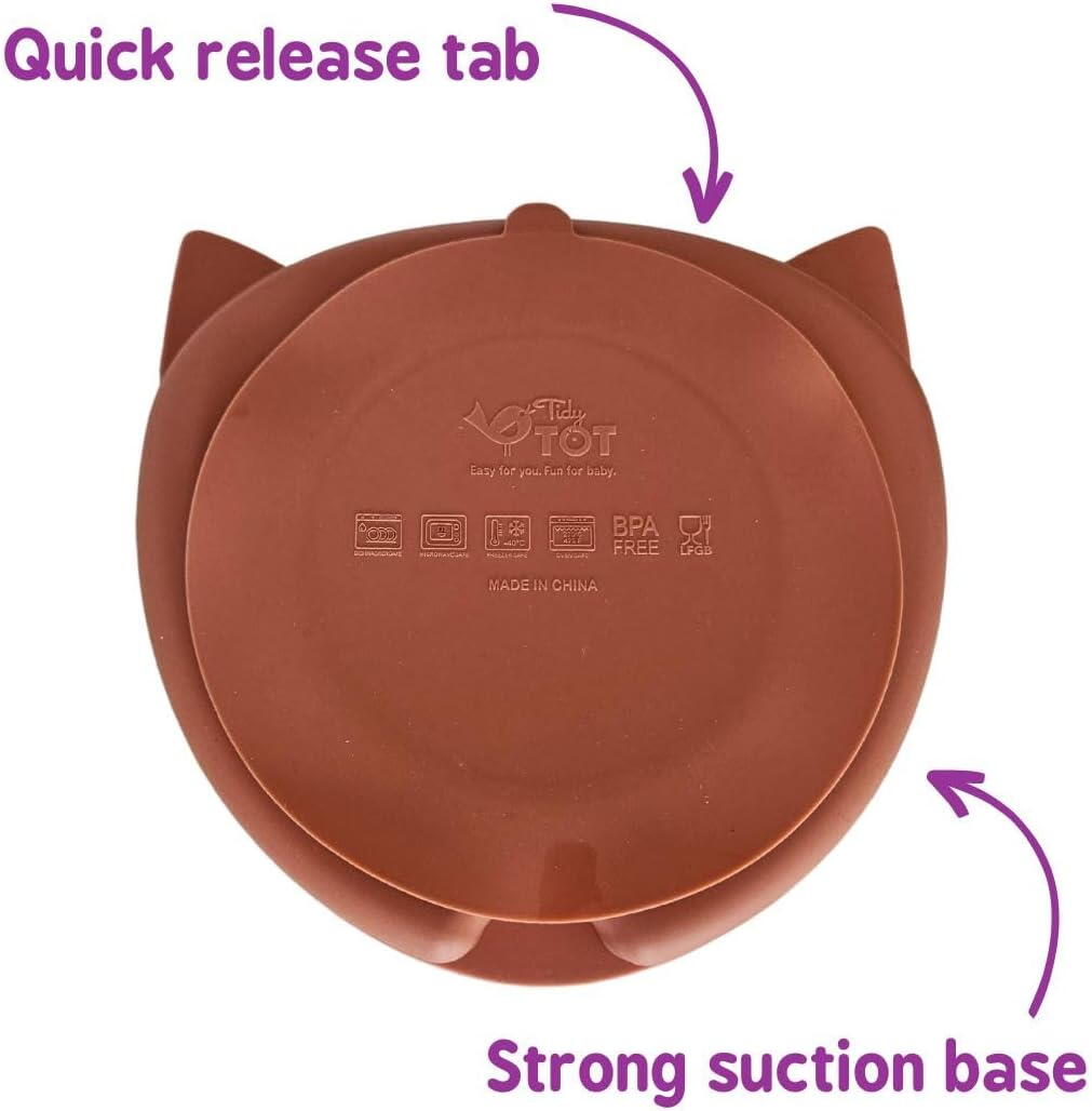 FARFURIE DIVERSIFICARE DIN SILICON - VULPITA - TIDY TOT (TSPFX) - Libelula Vesela - Puericultura