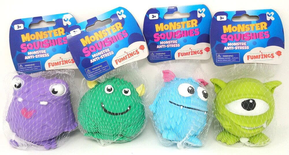 JUCARIE SQUISHY - MONSTRULET PRIETENOS - KEYCRAFT (NV444) - Libelula Vesela - Jucarii