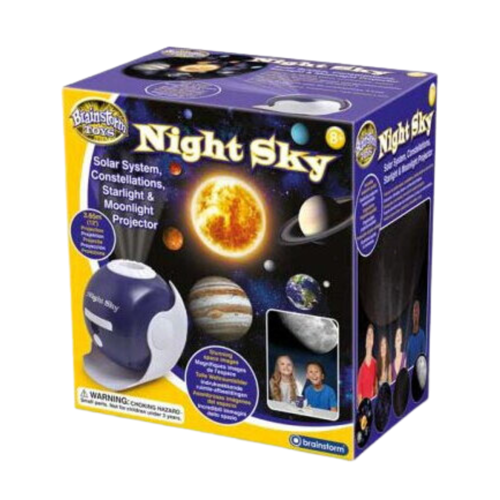 PROIECTOR - SISTEM SOLAR, CONSTELATII, LUNA - BRAINSTORM (E2076) - Libelula Vesela - Jucarii