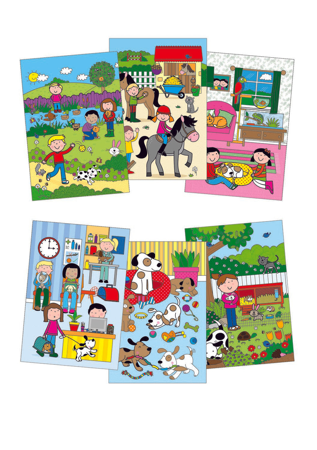 WATER MAGIC: CARTE DE COLORAT ANIMALE DE COMPANIE - GALT (1005035) - Libelula Vesela - Jucarii