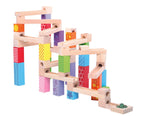 MARBLE RUN DIN LEMN - BIGJIGS (BJ786) - Libelula Vesela - Jucarii