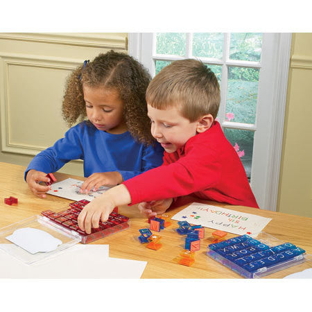 STAMPILE ALFABET (LER0597) - Libelula Vesela - Jucarii