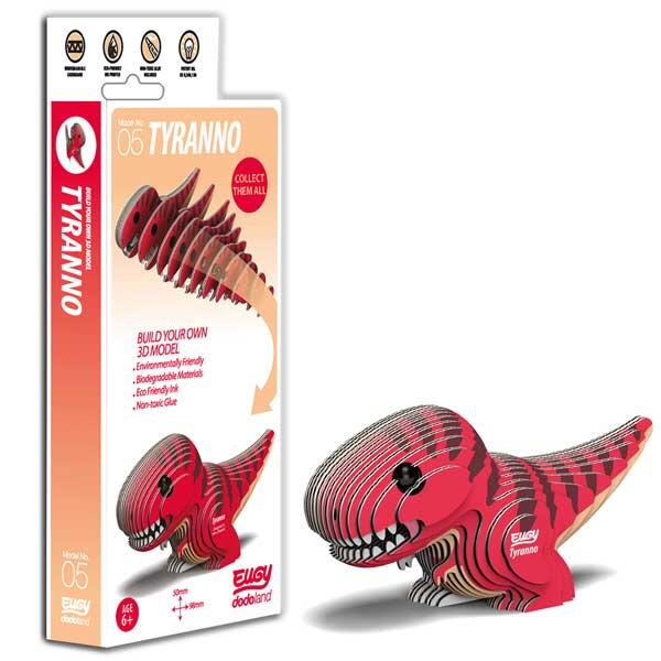 MODEL 3D - TYRANNOSAURUS REX - BRAINSTORM (BD5000) - Libelula Vesela - Jucarii