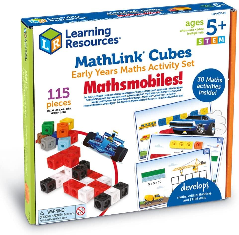 SET MATHLINK® - VEHICULE - LEARNING RESOURCES (LSP9332-UK) - Libelula Vesela - Jucarii