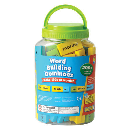 DOMINO PENTRU CONSTRUIT CUVINTE (EI-2944) - Libelula Vesela - Jucarii