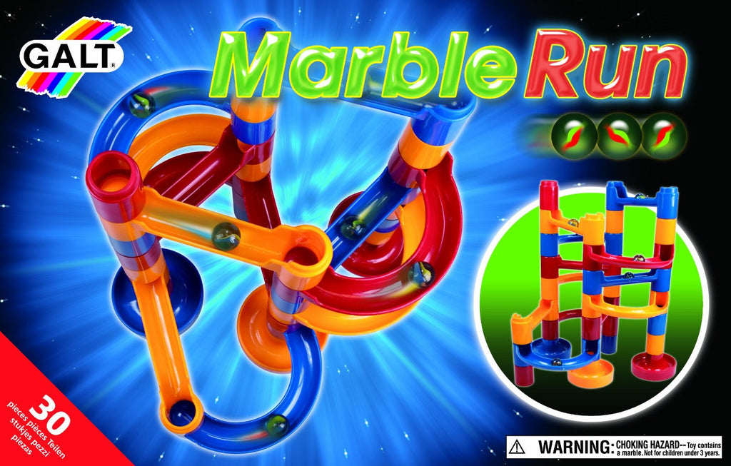 MARBLE RUN - 30 DE PIESE - GALT (A0555K) - Libelula Vesela - Jucarii