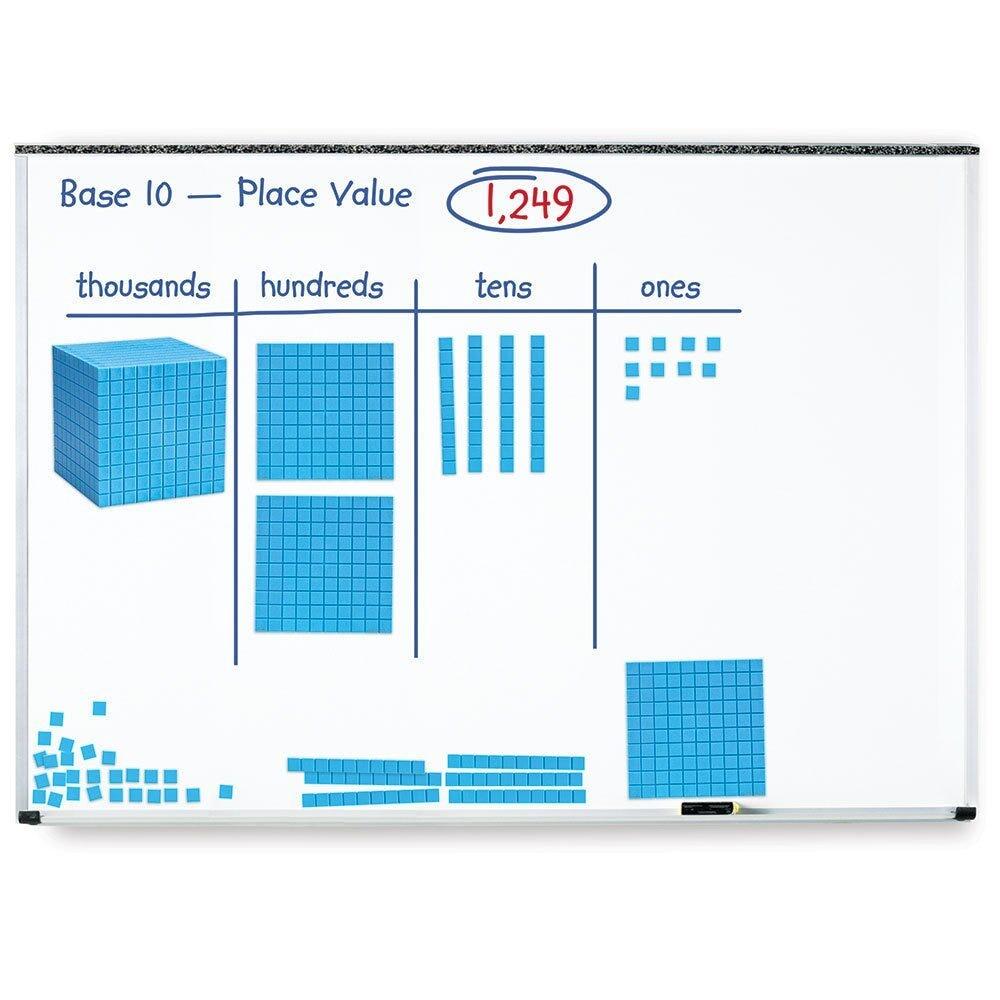 SET MATEMATIC MAGNETIC - MODELE IN BAZA 10 - LEARNING RESOURCES (LER6366) - Libelula Vesela - Jucarii