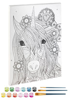 TABLOU PICTEZ PE NUMERE - UNICORN - GRAFIX (150055) - Libelula Vesela - Jucarii