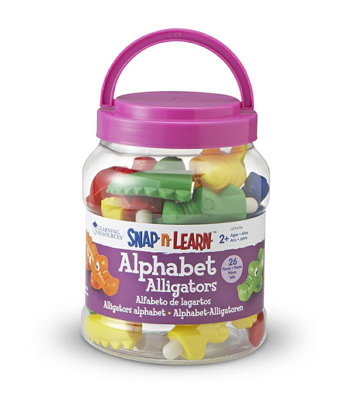 CROCODILI CU LITERE (LER6704) - Libelula Vesela - Jucarii