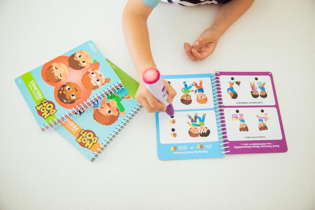 SET HOT DOTS®  - EMOTII & PRIETENII - EDUCATIONAL INSIGHTS (EI-2540) - Libelula Vesela - Jucarii