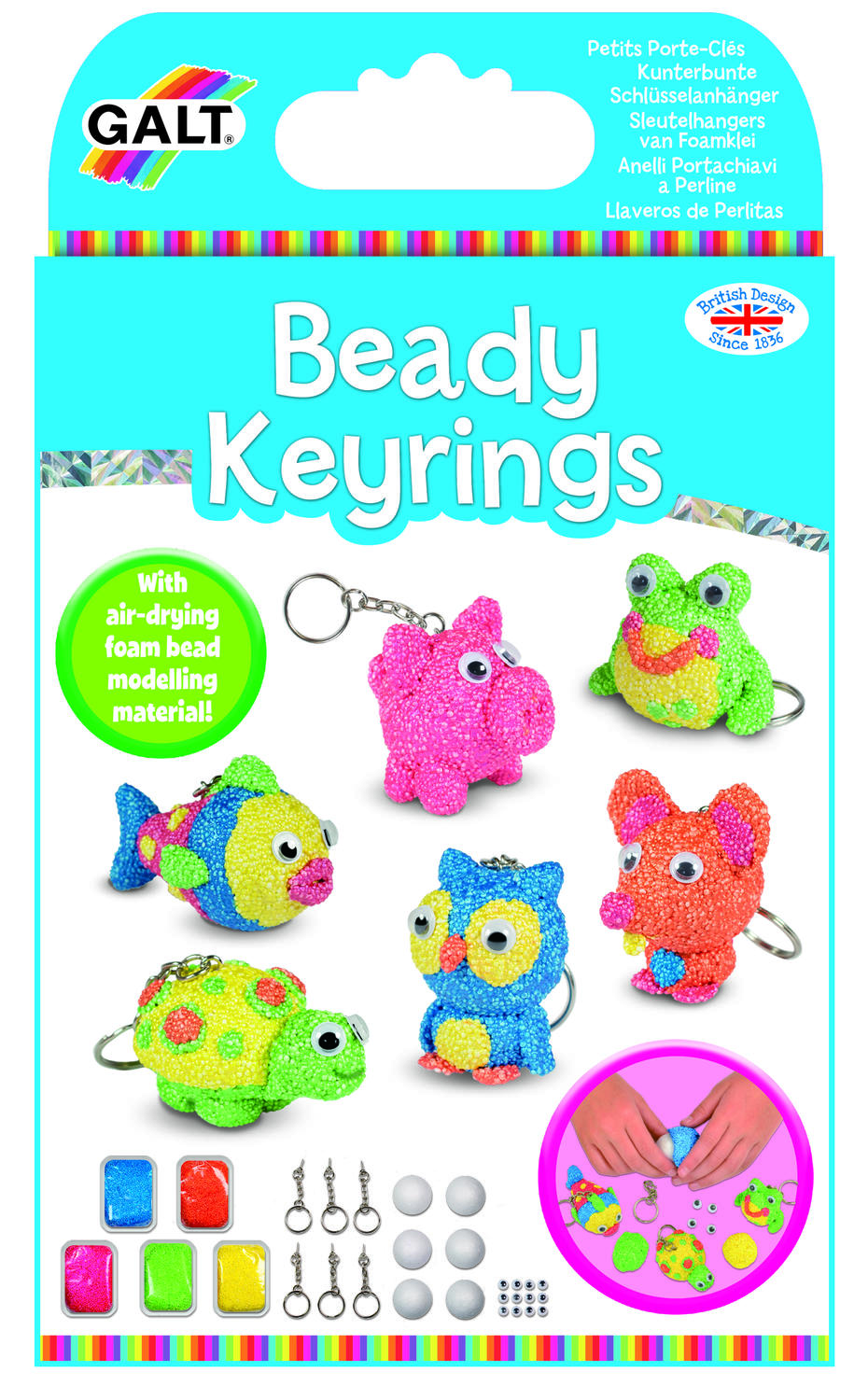 SET CREATIV - BRELOC - GALT (1004957) - Libelula Vesela - Jucarii