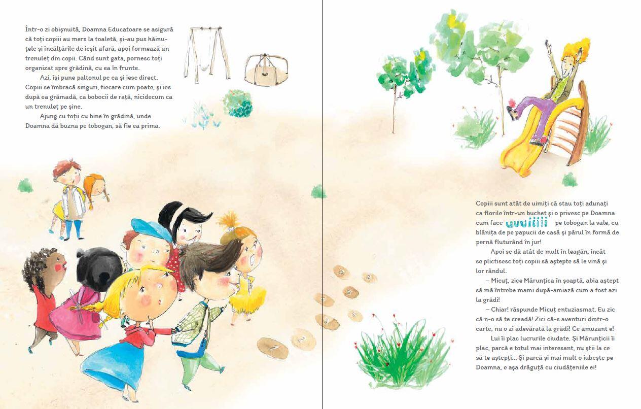 DOAMNA EDUCATOARE SE POARTA CIUDAT - UNIVERS (9789733412038) - Libelula Vesela - Carti