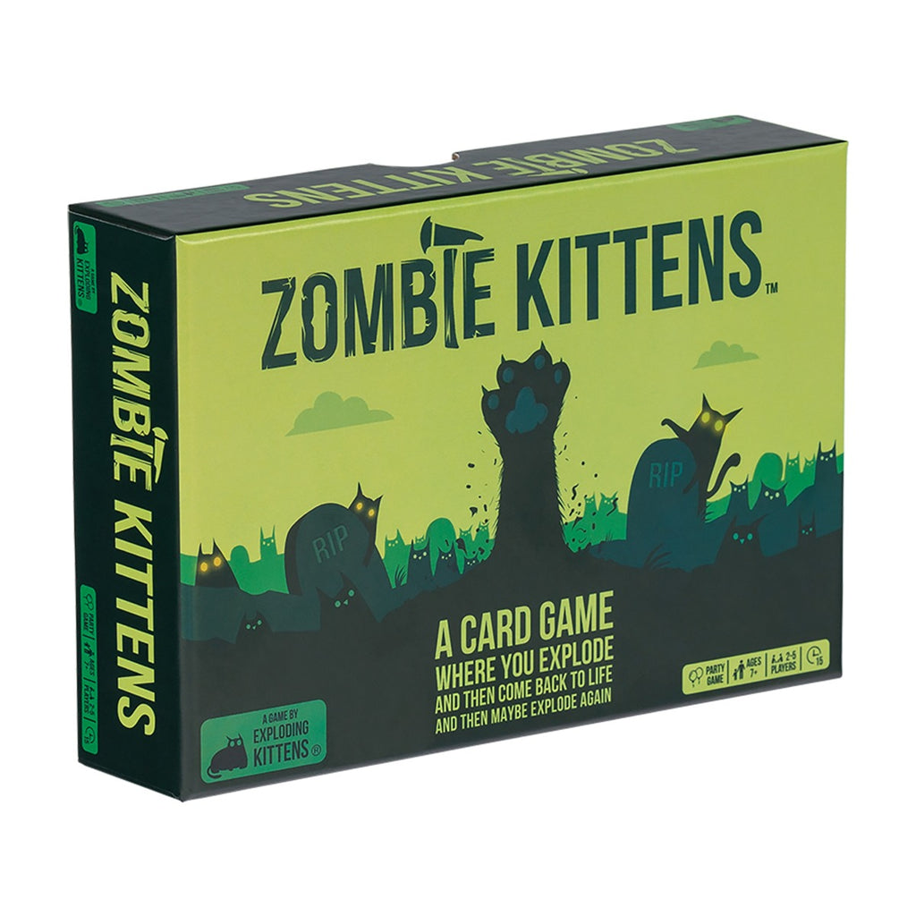 JOC DE SOCIETATE ZOMBIE KITTENS - EXPLODING KITTENS (EKIEK10RO) - Libelula Vesela - Jucarii