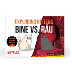 JOC DE SOCIETATE EXPLODING KITTENS: BINE VS RAU - EXPLODING KITTENS (EKIEK12RO) - Libelula Vesela - Jucarii