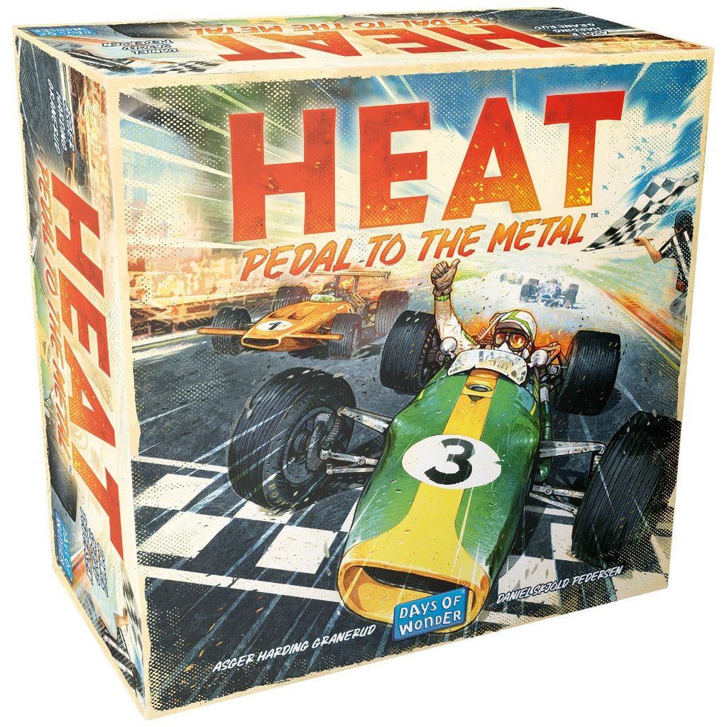 JOC DE SOCIETATE HEAT: PEDAL TO THE METAL, LIMBA ROMANA - DAYS OF WONDER (911801) - Libelula Vesela - Jucarii