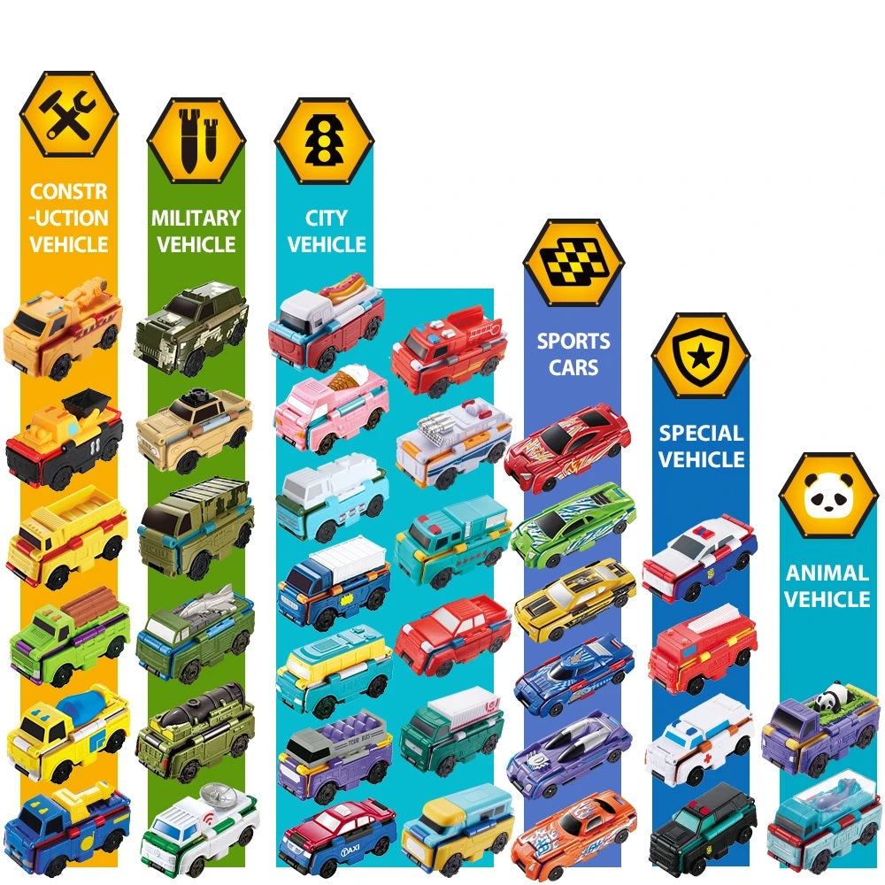 MASINUTA TRANSFORMABILA - ALPHA GROUP (EU463875) - Libelula Vesela - Jucarii