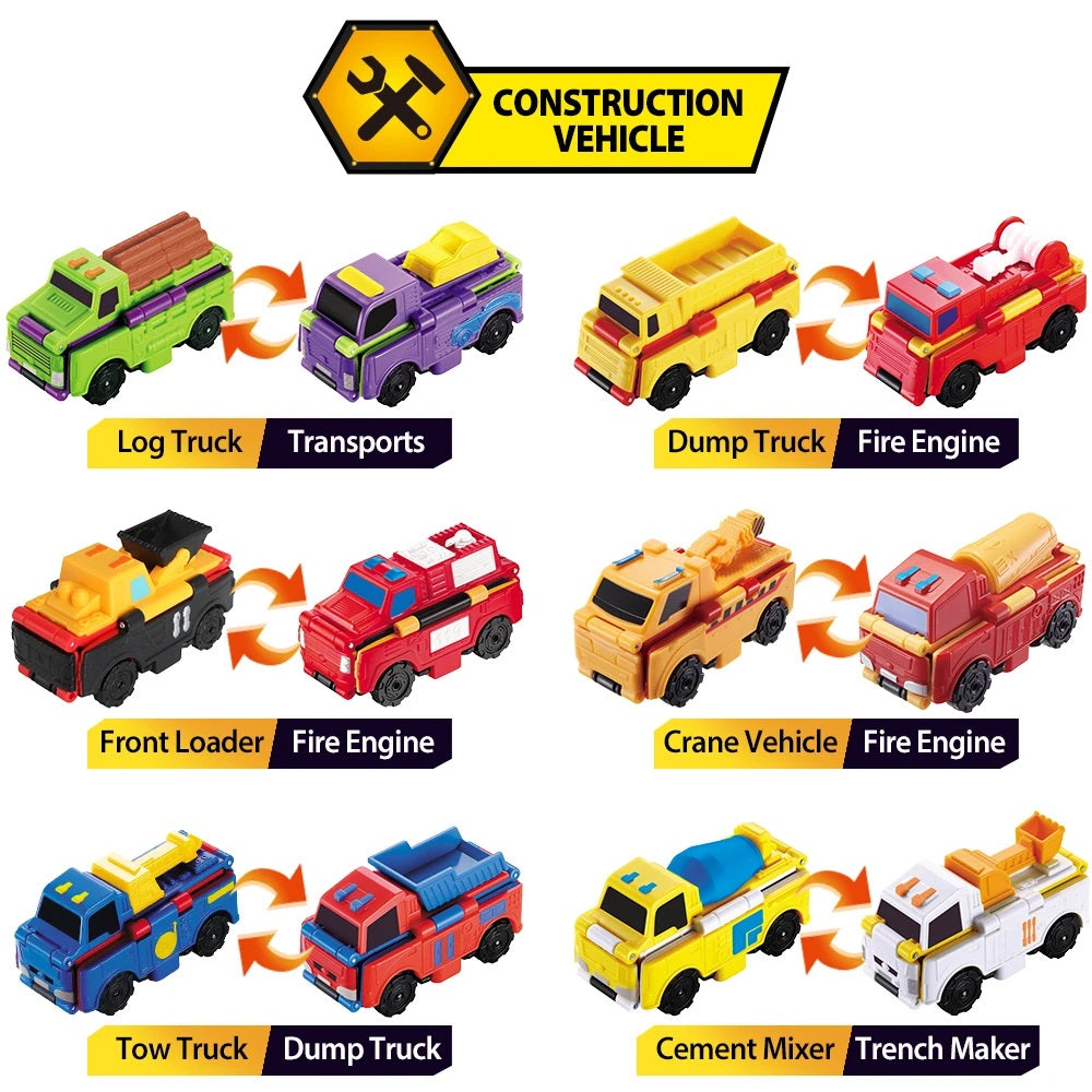 MASINUTA TRANSFORMABILA - ALPHA GROUP (EU463875) - Libelula Vesela - Jucarii