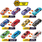 MASINUTA TRANSFORMABILA - ALPHA GROUP (EU463875) - Libelula Vesela - Jucarii