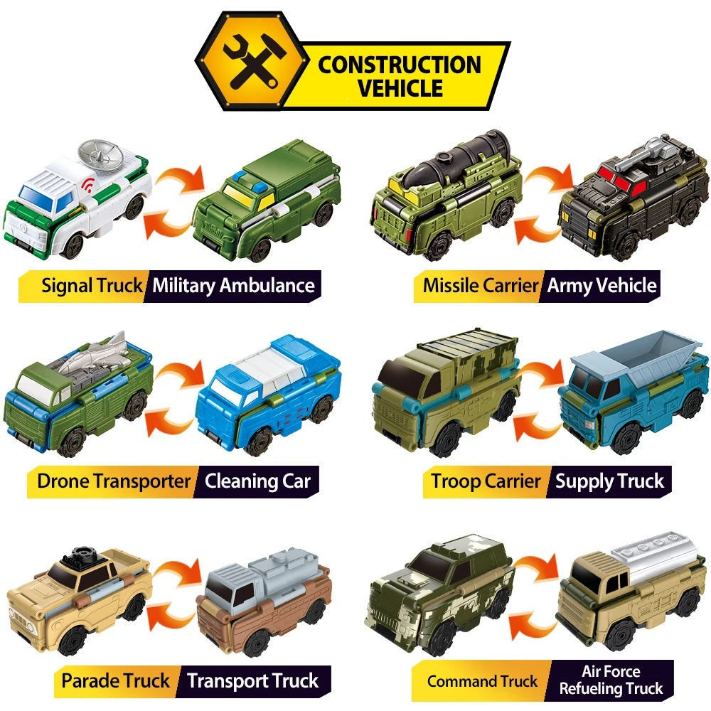 MASINUTA TRANSFORMABILA - ALPHA GROUP (EU463875) - Libelula Vesela - Jucarii