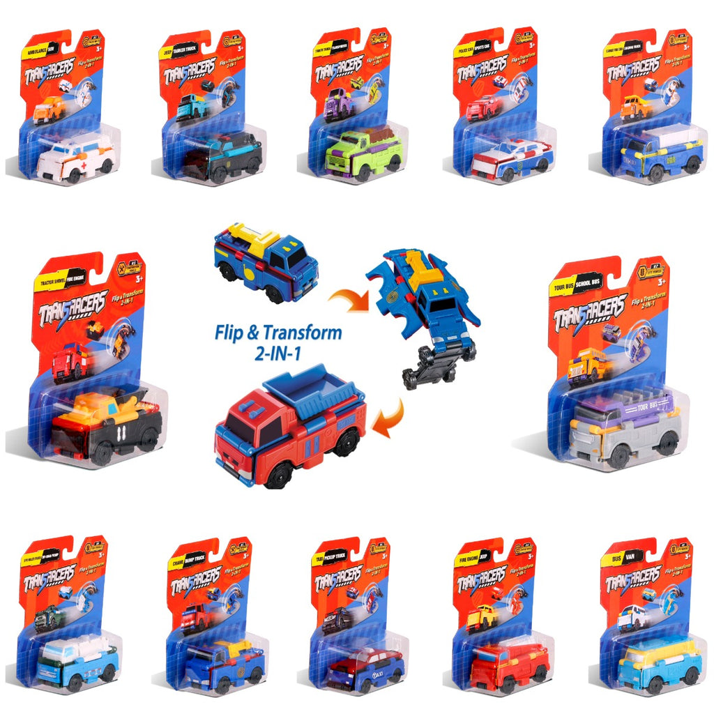 MASINUTA TRANSFORMABILA - ALPHA GROUP (EU463875) - Libelula Vesela - Jucarii