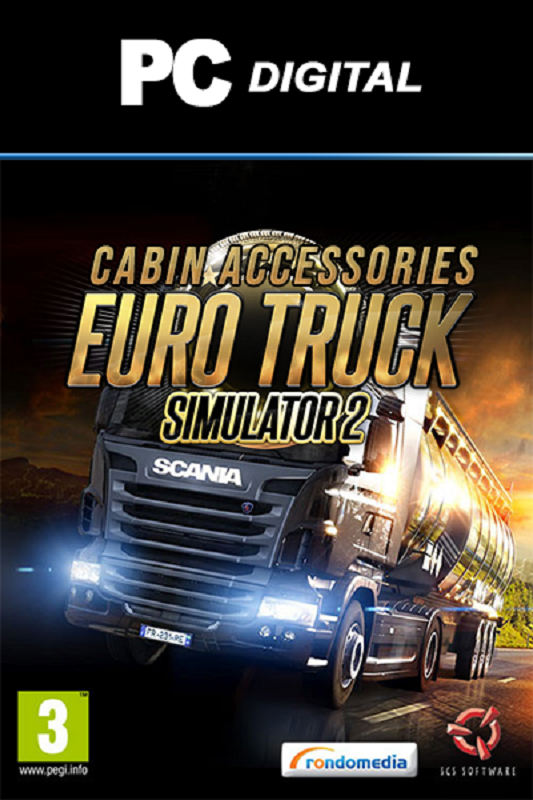 EURO TRUCK SIMULATOR 2 - CABIN ACCESSORIES - PC - STEAM - MULTILANGUAGE - WORLDWIDE - Libelula Vesela - Jocuri video