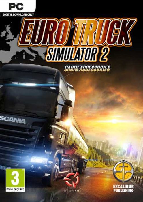 EURO TRUCK SIMULATOR 2 - CABIN ACCESSORIES (DLC) - PC - STEAM - MULTILANGUAGE - EU - Libelula Vesela - Jocuri video