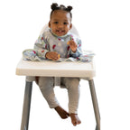 BAVETA CU MANECI SI VENTUZE - FRUCTE - TIDY TOT (CCFF) - Libelula Vesela - Puericultura