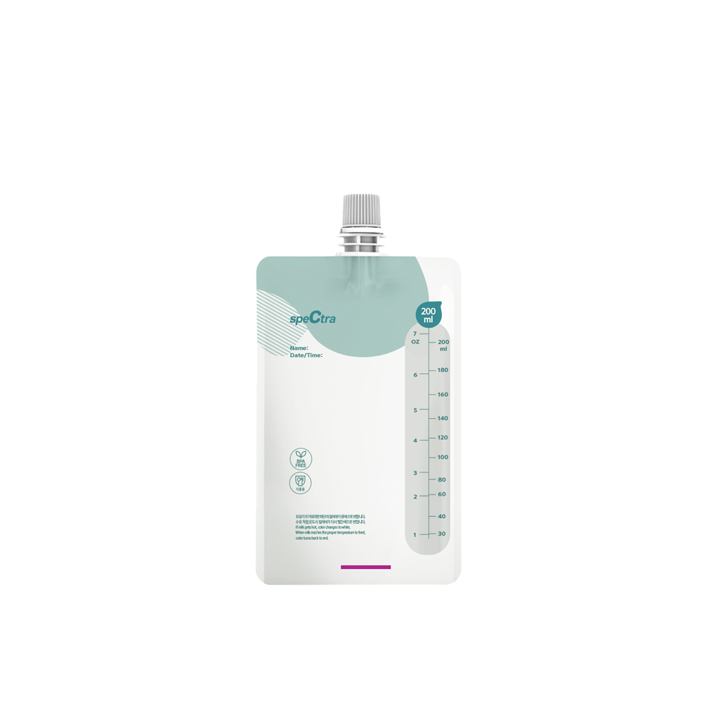 PUNGI COLECTARE LAPTE CU CONECTARE DIRECTA (10 PUNGI, CONECTOR INCLUS) - SPECTRA (ENAC012) - Libelula Vesela - Puericultura