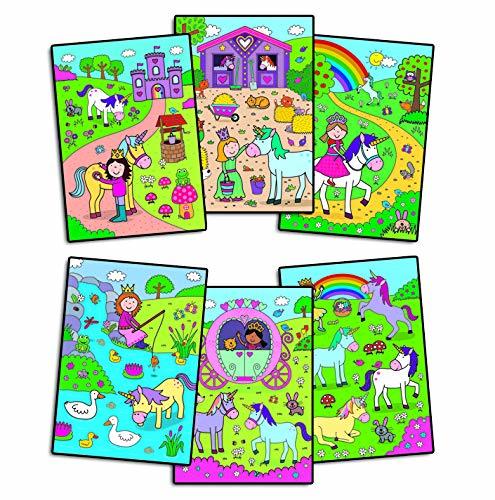 WATER MAGIC: CARTE DE COLORAT UNICORNI - GALT (1005152) - Libelula Vesela - Carti