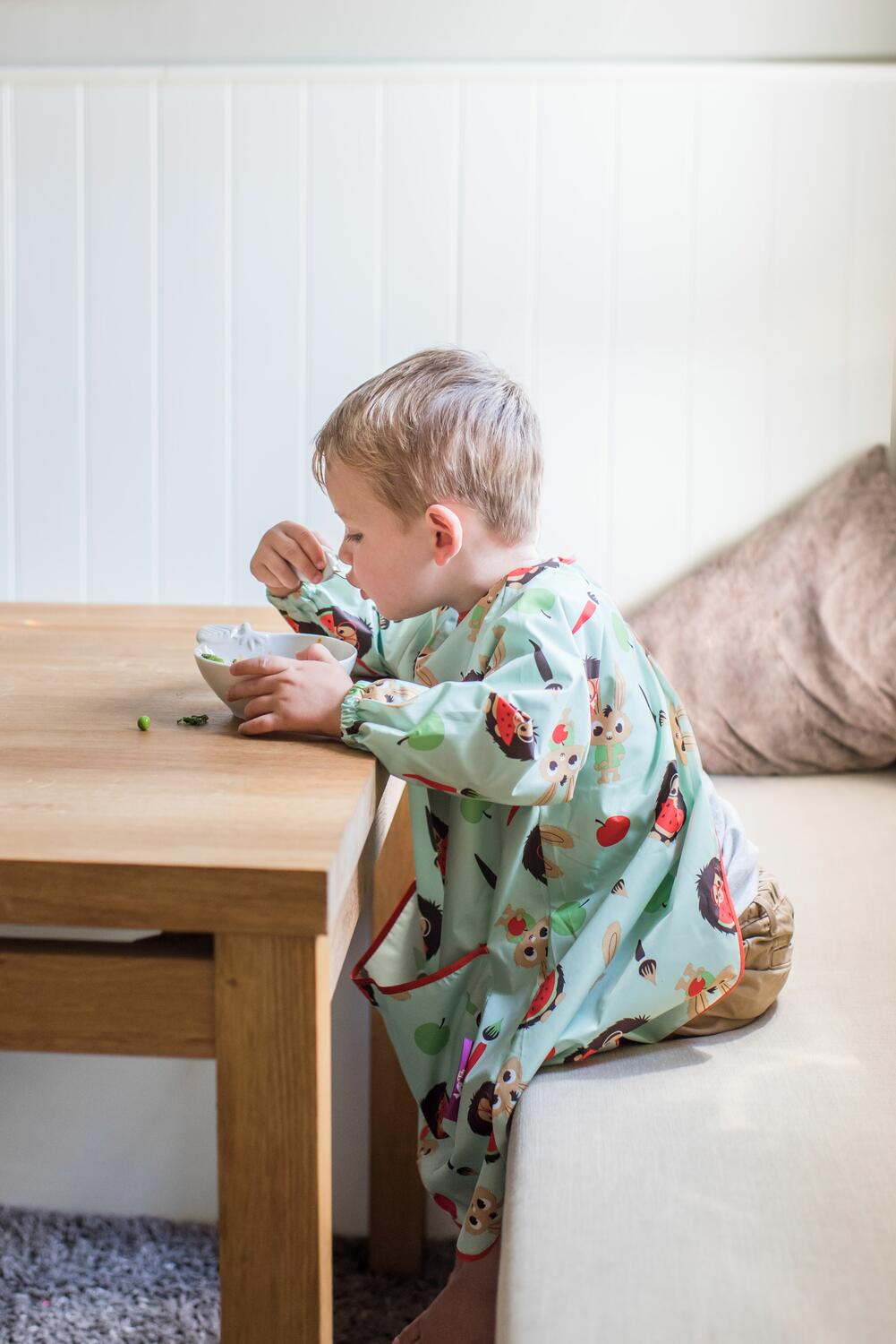 BAVETA LUNGA CU BUZUNAR - ANIMALUTE DIN PADURE - TIDY TOT (LLBPG) - Libelula Vesela - Puericultura