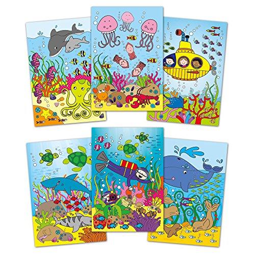 WATER MAGIC: CARTE DE COLORAT LUMEA ACVATICA - GALT (1004918) - Libelula Vesela - Jucarii