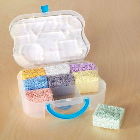 SPUMA MODELAT -SET DE CALATORIE - 8 BUC (EI-1930) - Libelula Vesela - Jucarii