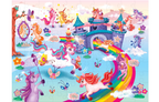PUZZLE MAGIC - SECRETELE UNICORNILOR (100 PIESE) - CHALK AND CHUCKLES (CCPPL088) - Libelula Vesela - Jucarii