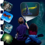 FLASHLIGHT PROJECTOR - DRAGON AND WIZARD - BRAINSTORM (E2079)