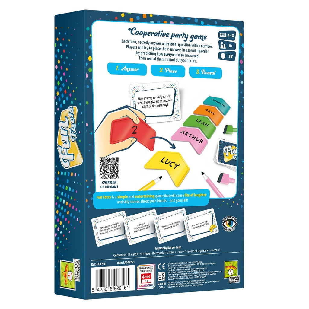 JOC DE SOCIETATE FUN FACTS -  (FF-RO01) - Libelula Vesela - Jucarii