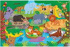 PUZZLE PODEA: ALFABETUL ANIMALUTELOR (30 PIESE) - GALT (1005368) - Libelula Vesela - Jucarii
