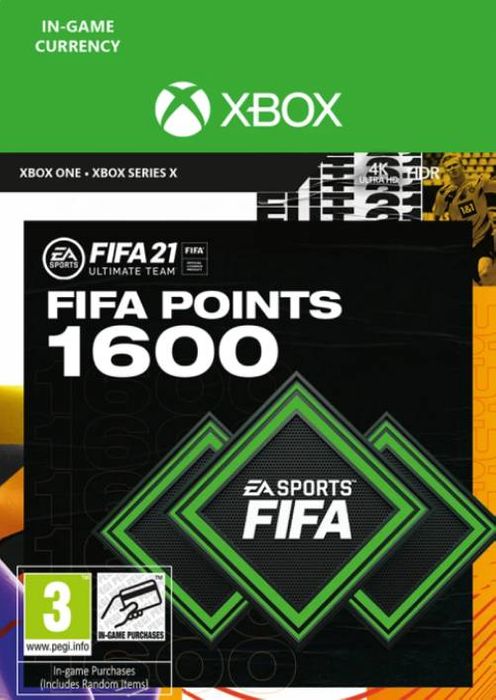 FIFA 21 - 1600 FUT POINTS - XBOX ONE - XBOX LIVE - WORLDWIDE - MULTILANGUAGE - Libelula Vesela - Jocuri video