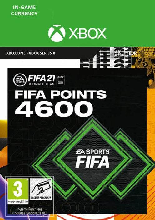 FIFA 21 - 4600 FUT POINTS - XBOX ONE - XBOX LIVE - WORLDWIDE - MULTILANGUAGE Libelula Vesela Jocuri video