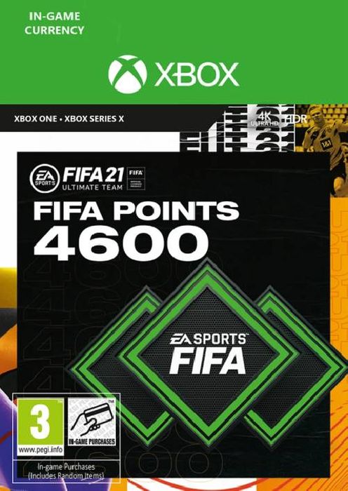FIFA 21 - 4600 FUT POINTS - XBOX ONE - XBOX LIVE - WORLDWIDE - MULTILANGUAGE - Libelula Vesela - Jocuri video