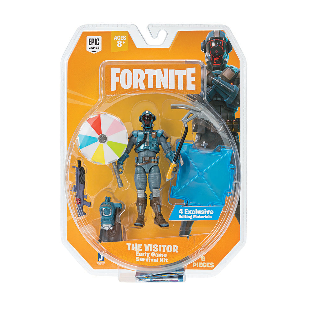 FORTNITE FIGURINA CU ACCESORII EARLY GAME SURVIVAL KIT B THE VISITOR - JAZWARES (FNT0107) - Libelula Vesela - Jucarii