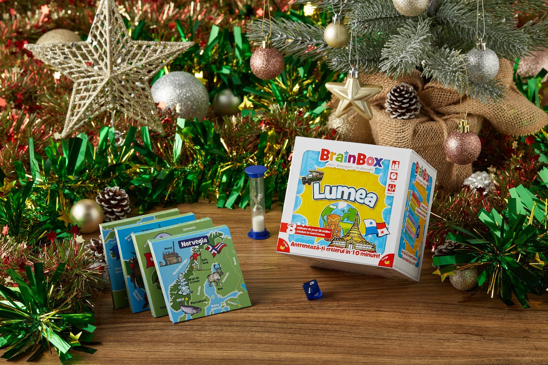 JOC EDUCATIV BRAINBOX LUMEA - THE GREEN BOARD GAME COMPANY LTD (G114001) - Libelula Vesela - Jucarii