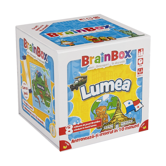 JOC EDUCATIV BRAINBOX LUMEA - THE GREEN BOARD GAME COMPANY LTD (G114001)