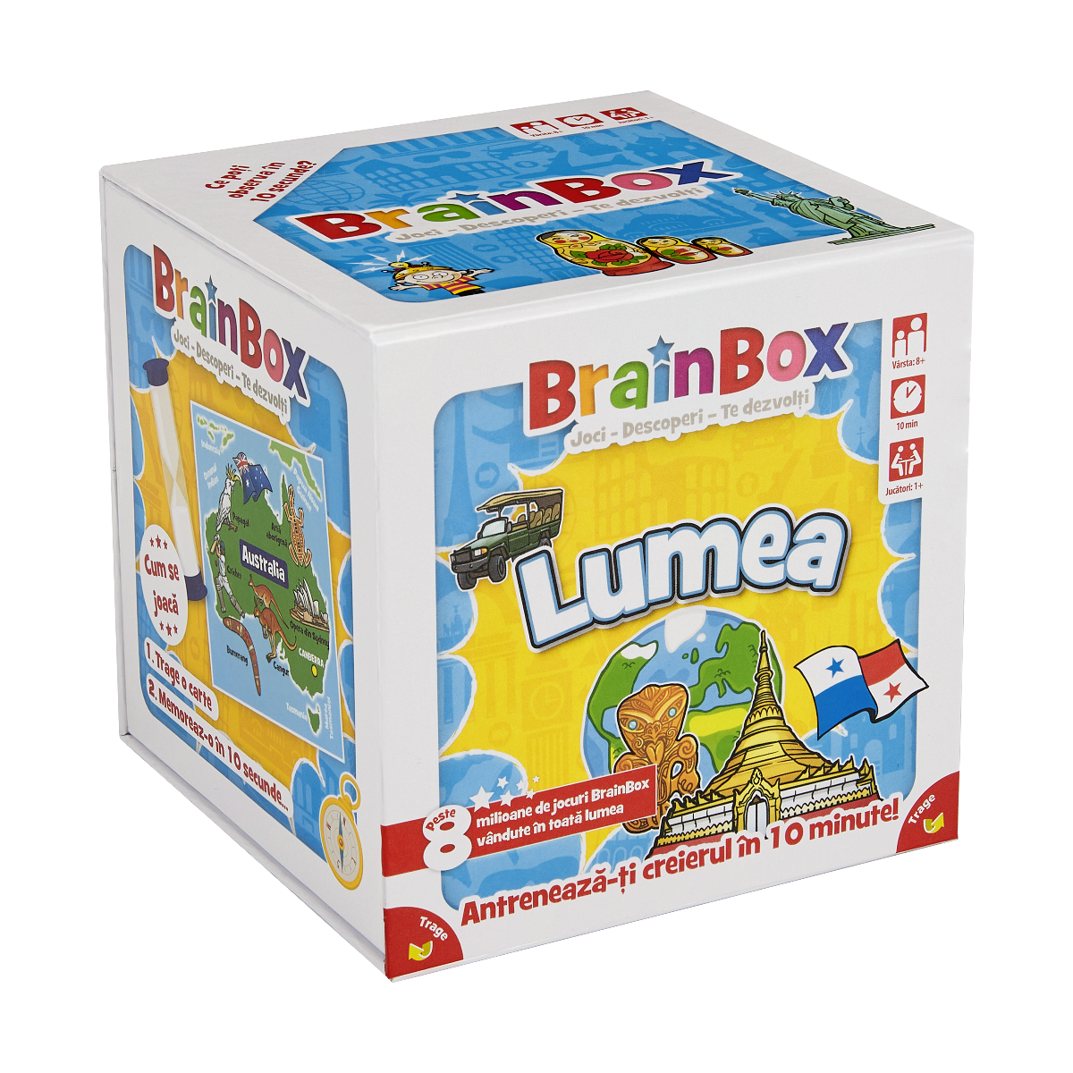 JOC EDUCATIV BRAINBOX LUMEA - THE GREEN BOARD GAME COMPANY LTD (G114001) - Libelula Vesela - Jucarii