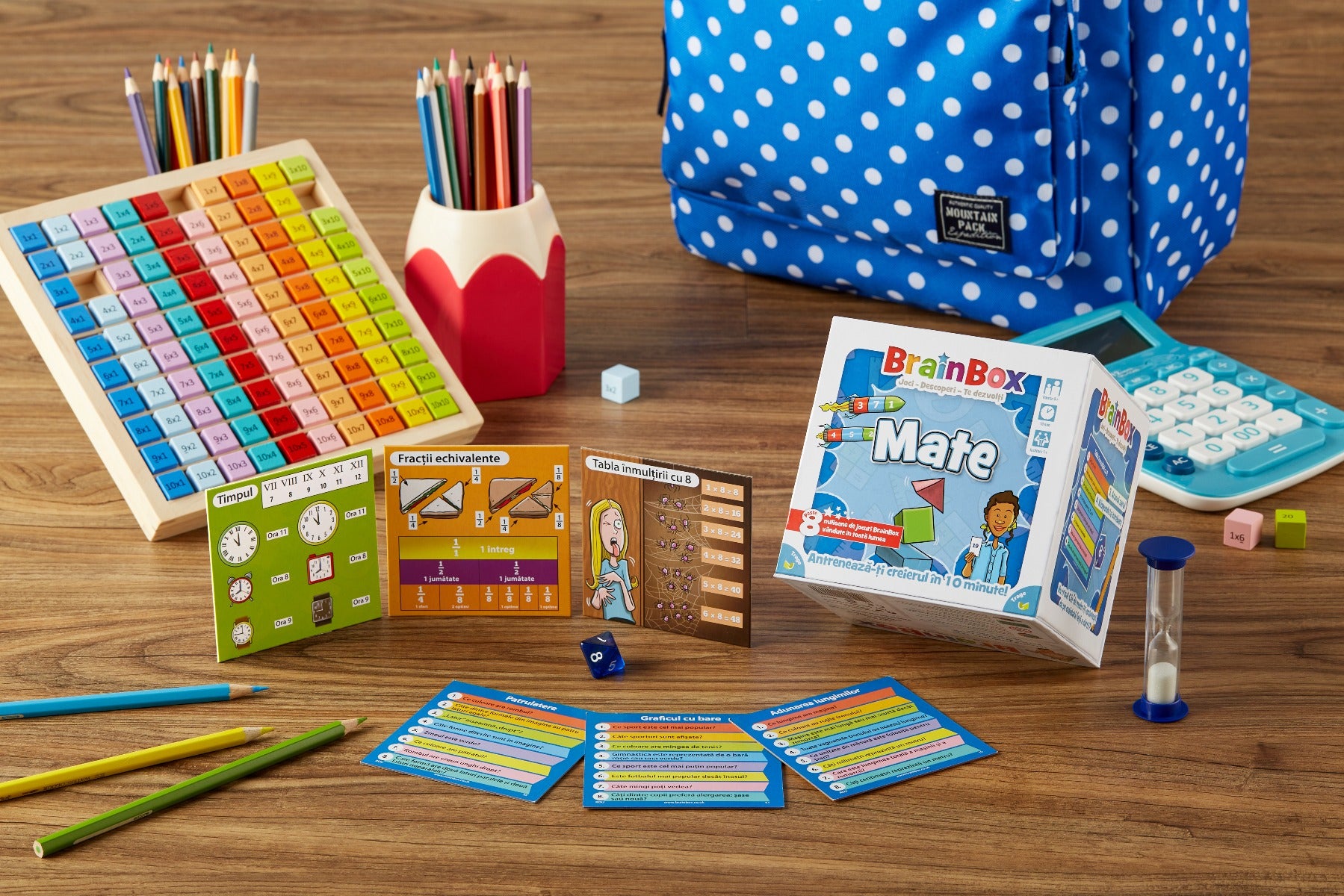 EDUCATIONAL BRAINBOX GAME TO LEARN MATE - THE GREEN BOARD GAME COMPANY LTD (G114018)